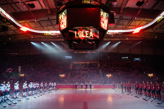 General interior of COOP Norrbotten Arena