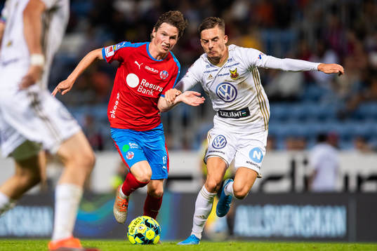 Helsingborgs Max Svensson och Östersunds Felix Hörberg