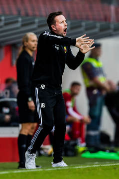 Östersunds tränare Ian Burchnall