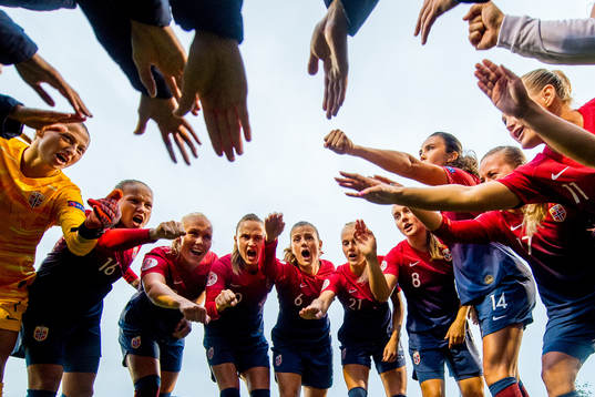 Goalkeeper Cecilie Fiskerstrand, Guro Reiten, Maria