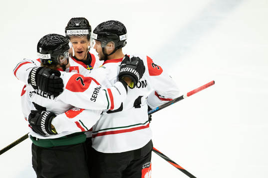 Theodor Lennström, Karl Stollery and Max Friberg of