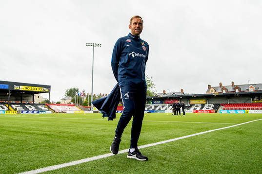 Martin Sjögren, head coach of Norway