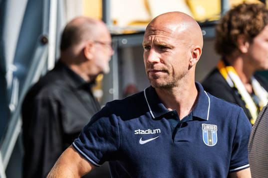 Sirius tränare Henrik Rydström