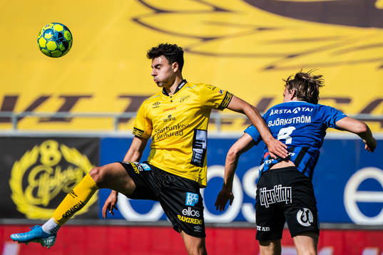 Elfsborgs Deniz Hümmet och Sirius Tim Björkström