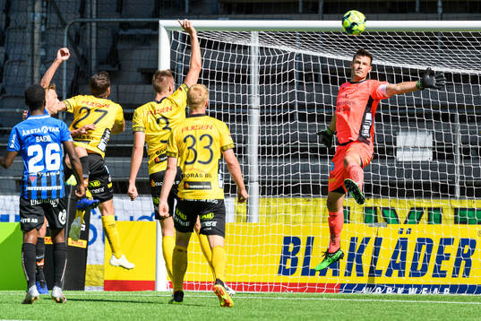 Elfsborgs målvakt Kevin Stuhr Ellegaard