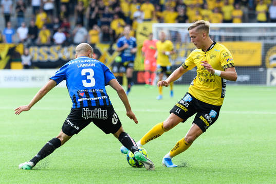 Elfsborgs Jesper Karlsson och Sirius Karl Larson