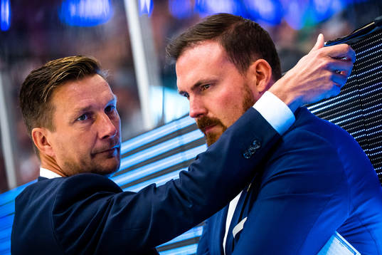 Johan Pennerborn, head coach and Gereon Dahlgren, assistant
