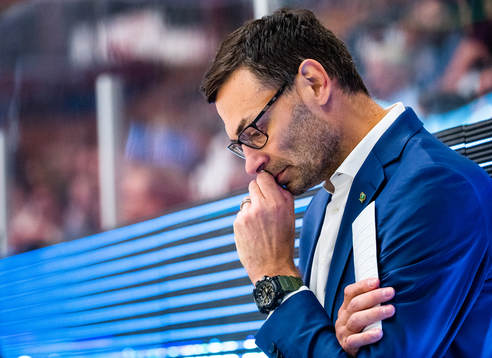 Peter Popovic, assistant coach of Färjestad
