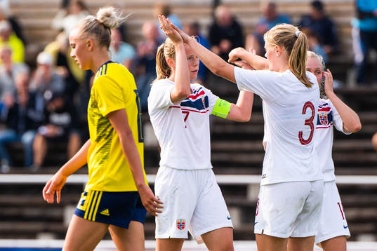 Julie Blakstad and Mathilde Hauge Harviken of Norway