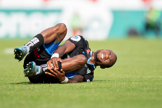 Kachi of Sandnes Ulf in pain