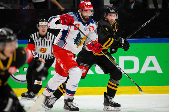 Sacha Treille of Grenoble and Petter Granberg of Skellefteå