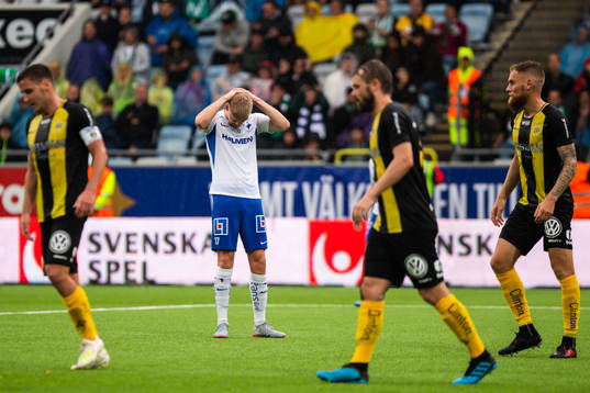 IFK Norrköpings Kalle Holmberg deppar