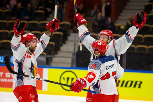 Aexander Aleardi, Joel Champagne and Sébastien Rohat of