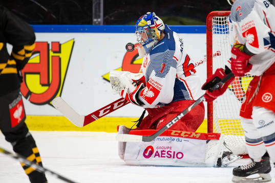Goalkeeper Lukas Horak  of Grenoble