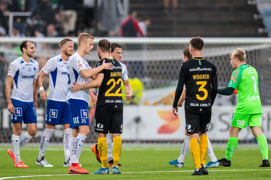 IFK Norrköpings Filip Dagerstål och Hammarbys Muamer