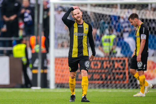 Hammarbys Dennis Widgren deppar