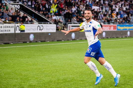 IFK Norrköpings Sead Haksabanovic jublar