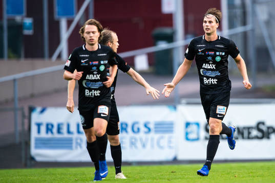 Västerås Jesper Florén och Jonas Hellgren jublar