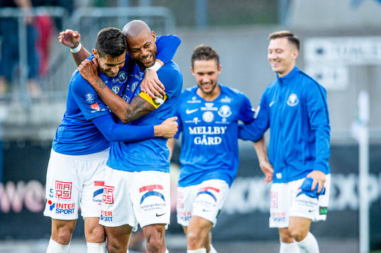 Trelleborgs Bozidar Velickovic och Salif Camara Jönsson