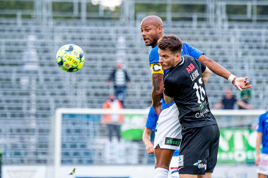 Trelleborgs Salif Camara Jönsson mot Västerås Boris