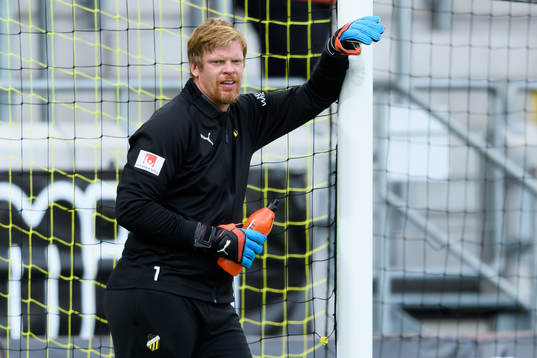 Häckens målvakt Christoffer Källqvist