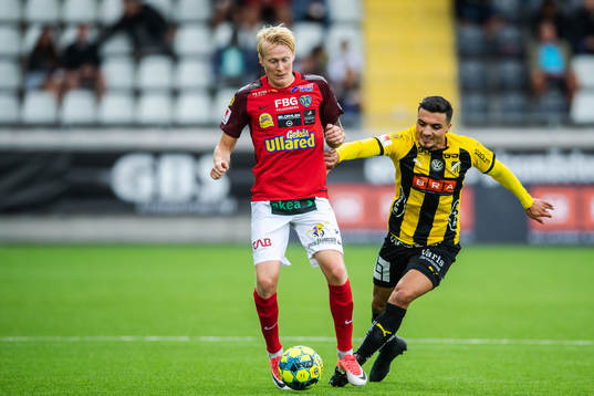 Falkenbergs Jacob Ericsson och Häckens Ahmed Yasin