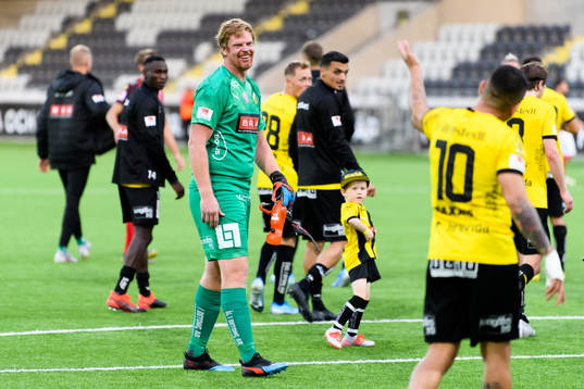 Häckens målvakt Christoffer Källqvist