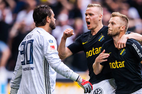 Bläddra bland fler bilder av Fotboll, Allsvenskan, AIK - Djurgården