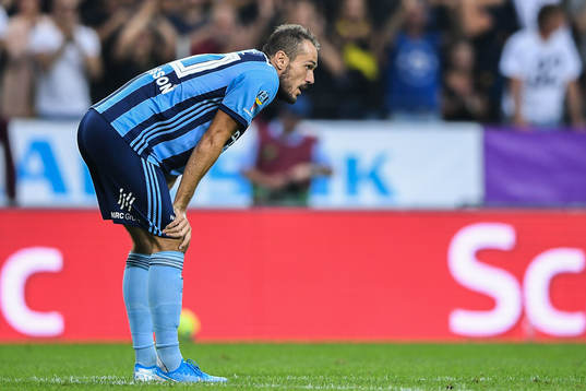 Djurgårdens Emir Kujovic deppar