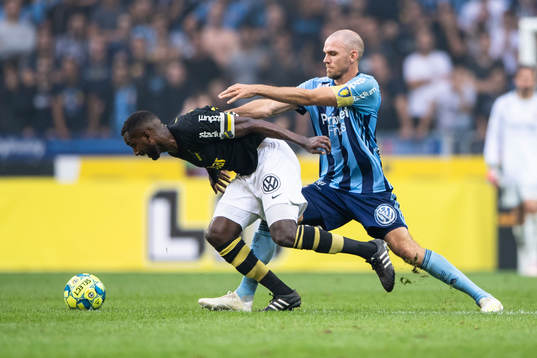s Henok Goitom och Djurgårdens Marcus Danielson