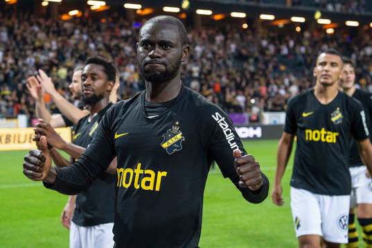 s Enoch Kofi Adu jublar
