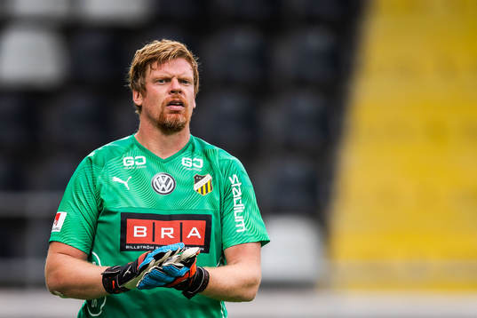 Häckens målvakt Christoffer Källqvist