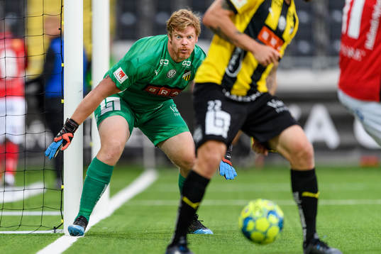 Häckens målvakt Christoffer Källqvist