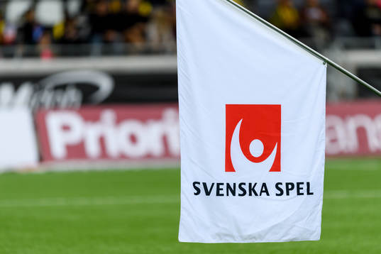 Flagga med Svenska Spel