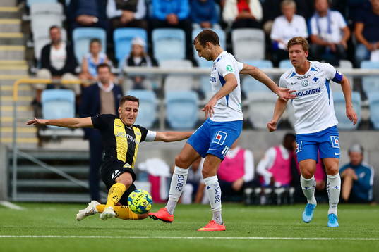 IFK Norrköpings Lars Krogh Gerson och Alexander Fransson