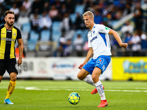 Hammarbys Muamer Tankovic och IFK Norrköpings Filip