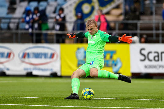 IFK Norrköpings målvakt Isak Pettersson