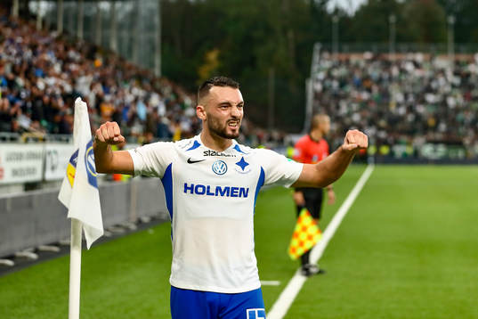 IFK Norrköpings Sead Haksabanovic jublar