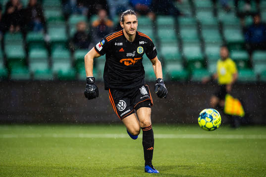 Sundsvalls målvakt David Mitov Nilsson