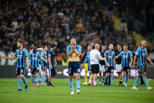 Djurgårdens Astrit Ajdarevic deppar