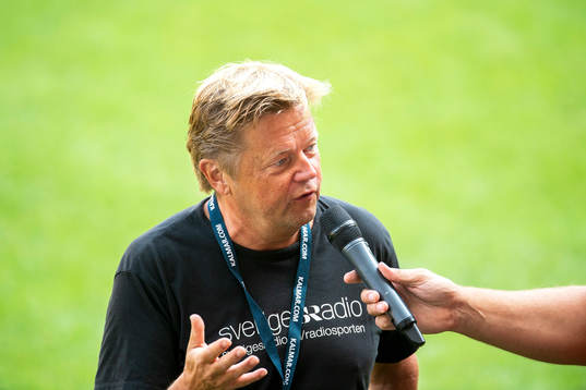 Sveriges Radios sportreporter Jan Rindstig
