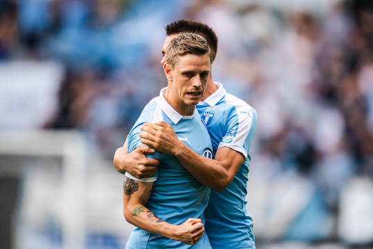 Malmö FFs Sören Rieks jublar