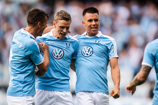 Malmö FFs Sören Rieks jublar
