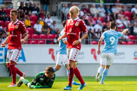 Malmö FFs Markus Rosenberg jublar