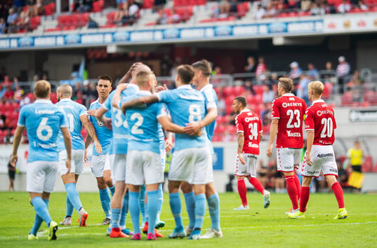Malmö FFs Jo Inge Berget jublar
