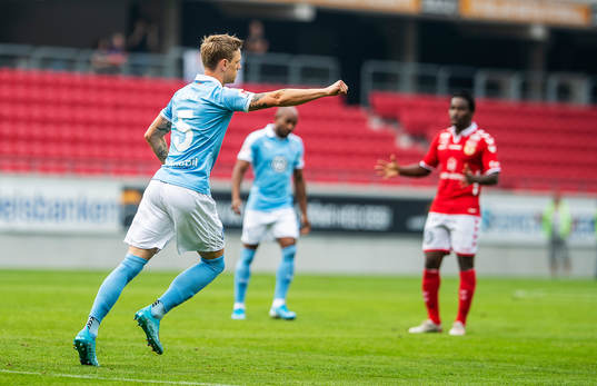 Malmö FFs Sören Rieks jublar