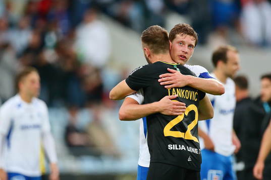 IFK Norrköpings Alexander Fransson och Hammarbys Muamer