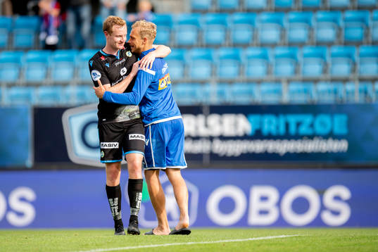 Christer Reppesgård Hansen of Sandnes Ulf and  Pontus