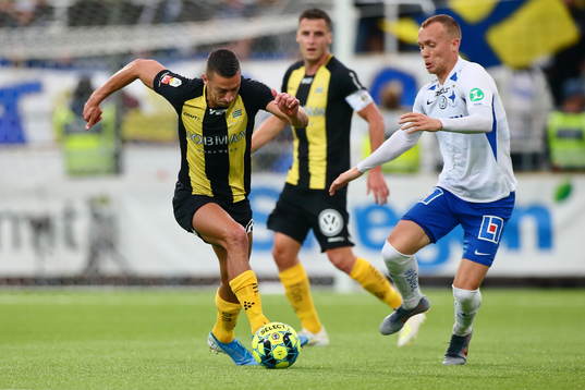 Hammarbys Nikola Djurdjic och IFK Norrköpings IFK