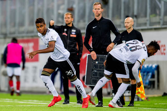 Emil Konradsen Ceide of Rosenborg comes